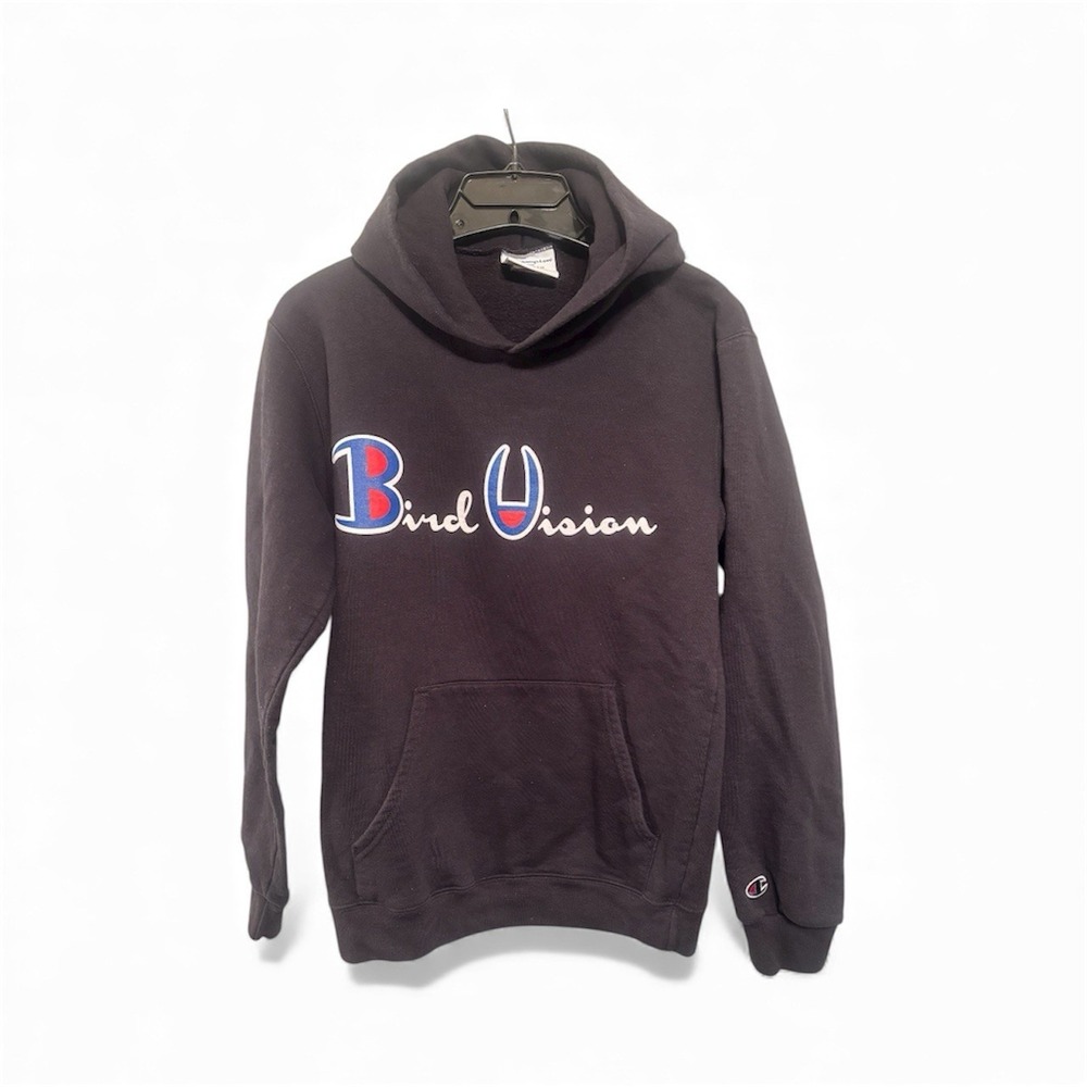 ChampionEco Authentic Hoodie Sweatshirt Large Style S790 Black Vintage